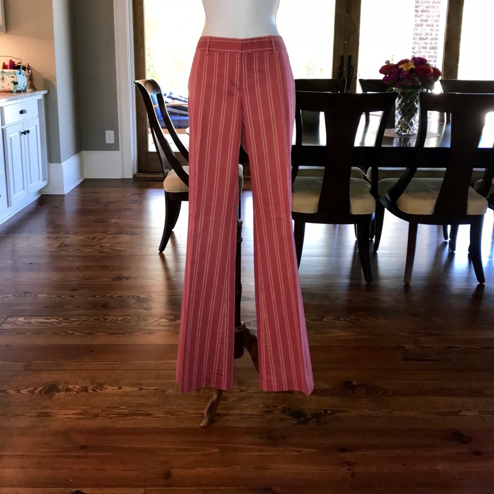 Express Design Studio Nantucket Red Striped Dress